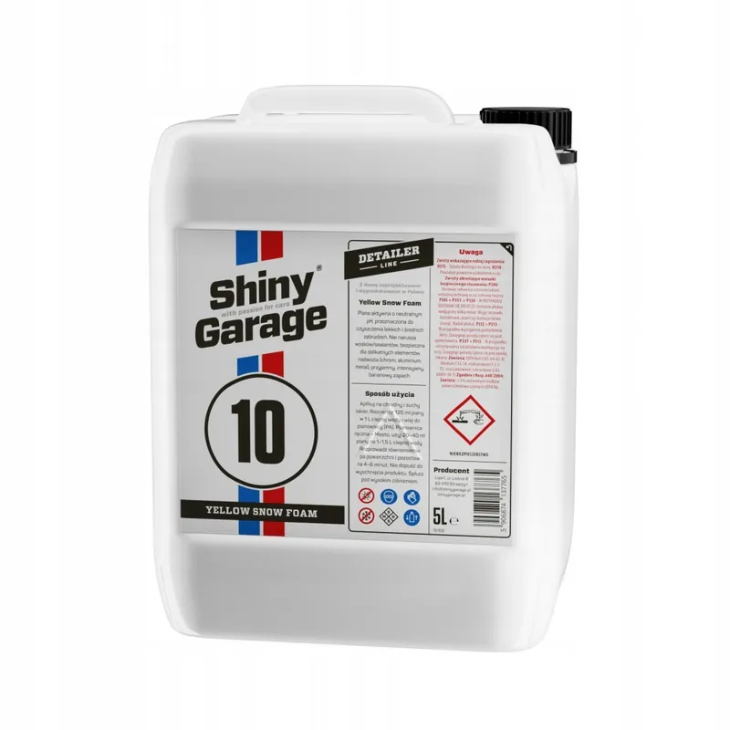 Dodaj do koszyka Shiny Garage Yellow Snow Foam 5L (Aktywna piana)